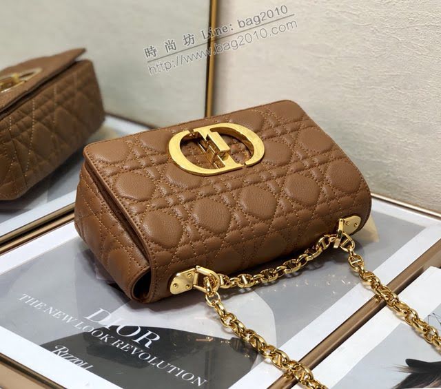 Dior女包 迪奧Caro鏈條包 Dior肩背斜挎包  dfk1807